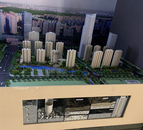 睢宁县建筑模型